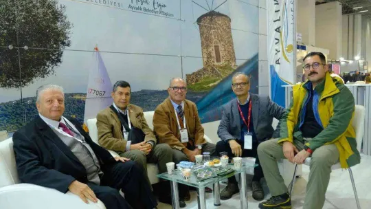 16. Uluslararası Travel Turkey İzmir'de Ayvalık standına ilgi büyük