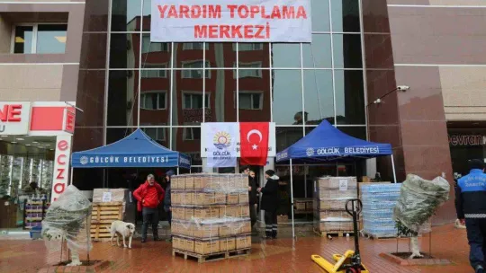 17 Ağustos depreminin en ağır bilançosunu yaşayan Gölcüklüler depremzedelere yardım elini uzattı