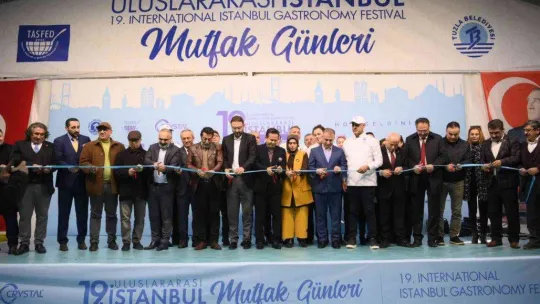 19'uncu Uluslararası İstanbul Mutfak Günleri Tuzla'da başladı