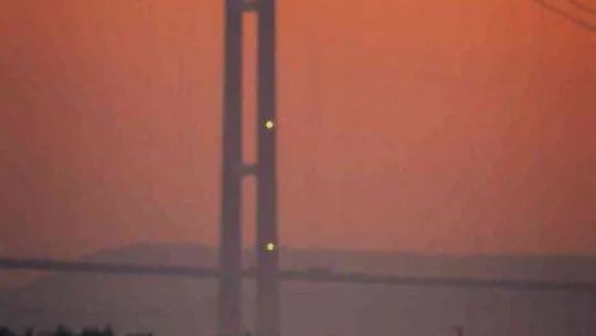 1915 Çanakkale Köprüsü'nde kartpostallık fotoğraflar