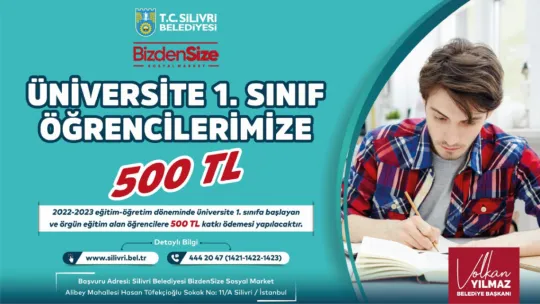 Başkan Yılmaz kreşten üniversiteye kadar gelecek nesillere destek oluyor