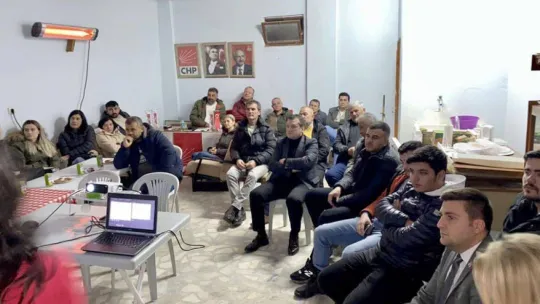 CHP sandık eğitim çalışmalarını sürdürüyor