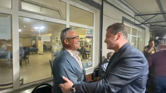 Bora Balcıoğlu Danamandıra'da vatandaşlarla buluştu