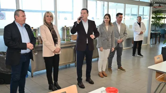 Balcıoğlu, Sapro İşçileriyle Geleceğin Silivri'sini konuştu