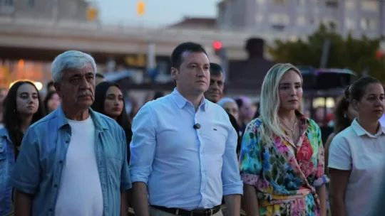 Yazlık Sinema Nostaljisi Film Gösterimlerinin Gala Gecesi Atatürk Filmi ile Gerçekleştirildi