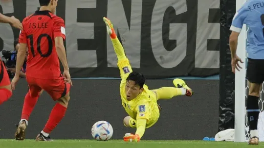 2022 Dünya Kupası: Uruguay: 0 - Güney Kore: 0