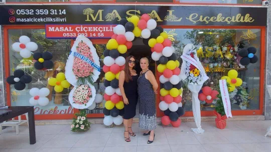 Masal Çiçekçilik yeni adresinde hizmete açıldı
