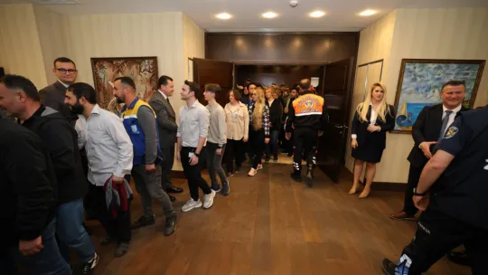 Silivri Belediyesi'nde Yeni Dönemin İlk Bayramlaşması