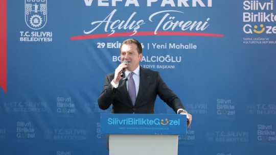 Başkan Balcıoğlu, Vefa Parkı Açılışını Gerçekleştirdi