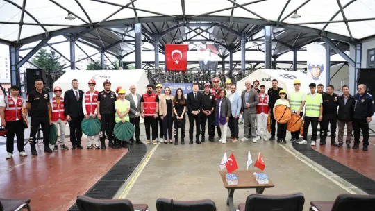 Başkan Balcıoğlu, AFAD Gönüllülerine Sertifika ve Kimlik Kartı Teslim Töreni'ne Katıldı