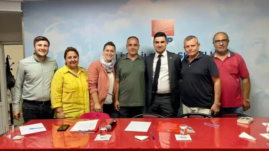 CHP'de görev devir teslimi yapıldı