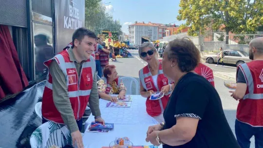 CHP Semt Pazarı'ndaydı