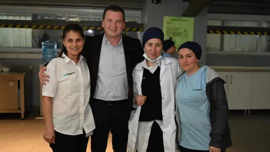 Balcıoğlu, Sapro İşçileriyle Geleceğin Silivri'sini konuştu