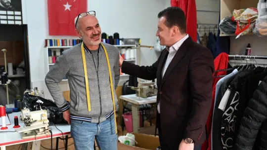 Bora Balcıoğlu Alibey Mahallesi'nde Esnafla Buluştu