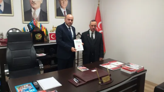Saadet Partisi'nden MHP'ye Nezaket Ziyareti