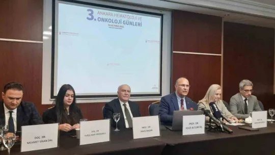 3'üncü Ankara Hematoloji ve Onkoloji Günleri başladı
