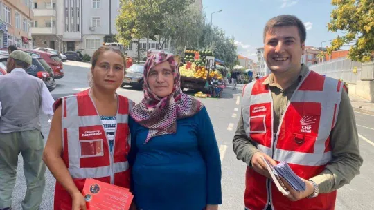 CHP Semt Pazarı'ndaydı