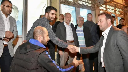 Başkan Bozoğlu, seçim irtibat bürolarını ziyaret etti