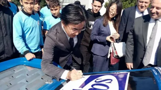 Japonya başkonsolosundan Silivri'ye ziyaret