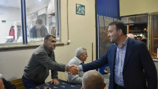 Başkan Bozoğlu, seçim irtibat bürolarını ziyaret etti