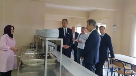 Öğrenci yurdunu incelediler