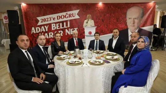 MHP Teşkilatı Silivrili kadınlarla kahvaltıda buluştu