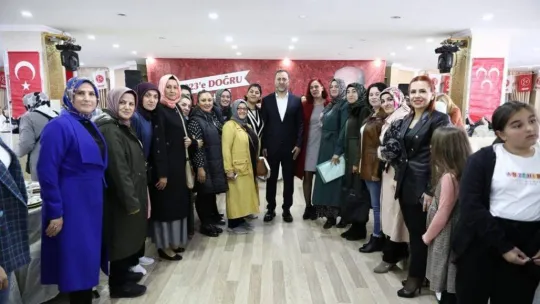 MHP Teşkilatı Silivrili kadınlarla kahvaltıda buluştu