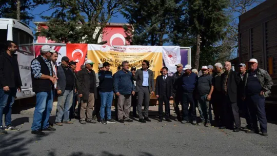 65 Ton Yulaf Tohumu Dağıtıldı