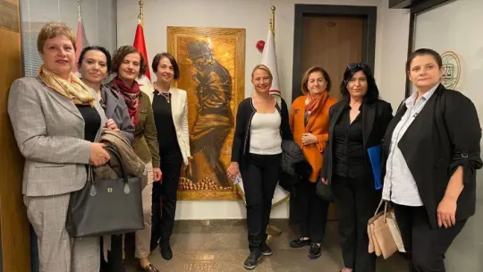 İstanbul Barosu Başkanı Saraç'ı ziyaret ettiler