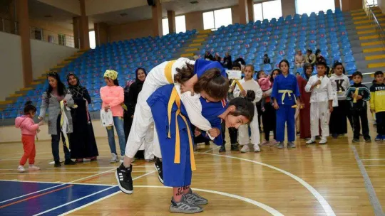 316 Altındağlı minik, judocu oldu