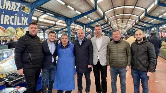 CHP Silivri'ye, Gümüşyaka'da yoğun ilgi