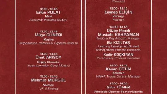 CV'ni Güncelle etkinliği, 17. yılında tekrar sizlerle