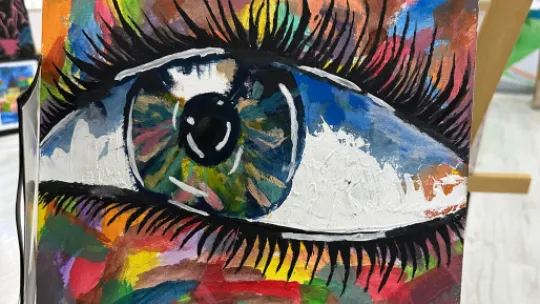 Silivri Mimar Sinan Ortaokulu'nda Görsel Sanatlar Sergisi Açılışı