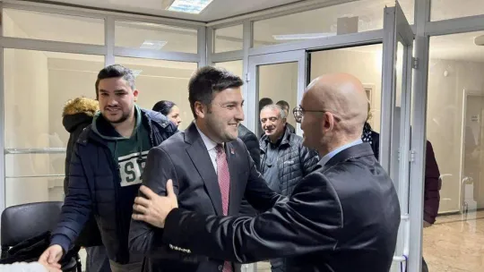 Esen ve yönetiminden İYİ Parti'ye ziyaret