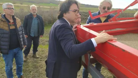 Değirmenköy meralarında ıslah çalışmaları devam ediyor