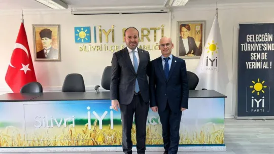 Milletvekili Beyaz'dan İYİ Parti'ye ziyaret