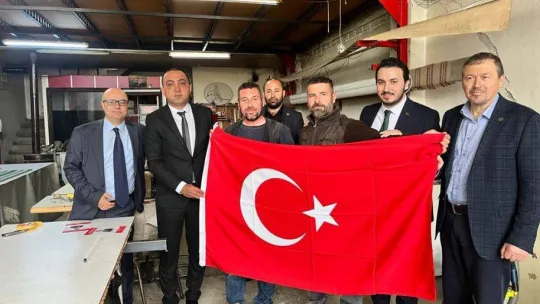 MHP'li milletvekili adaylarından Sanayi esnafına ziyaretler