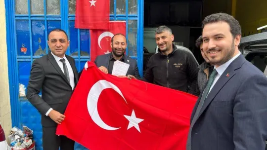 MHP'li milletvekili adaylarından Sanayi esnafına ziyaretler