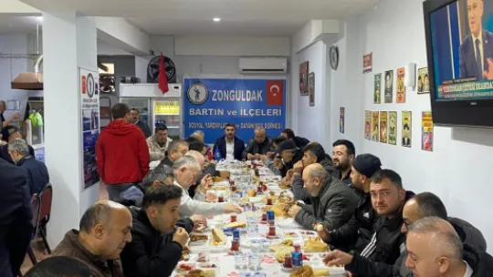 Zonguldak Bartınlılar Derneği Başkanı Sezgin Kuzucu, Kahvaltı Programında Hemşehrileriyle Buluştu