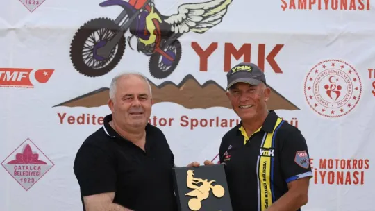 Türkiye motorkros şampiyonası Çatalca'da gerçekleşti