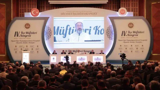 4. İlçe Müftüleri Kongresi sona erdi