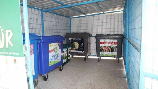 40 bin kilogram atık geri dönüşüme kazandırıldı