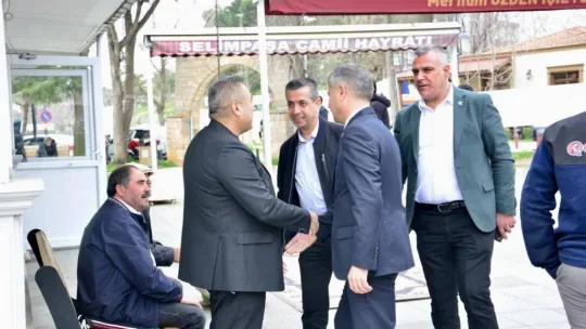 Hakverdi, vatandaşlarla bir araya gelmeye devam ediyor