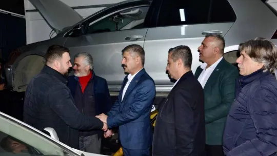 Hakverdi, vatandaşlarla bir araya gelmeye devam ediyor