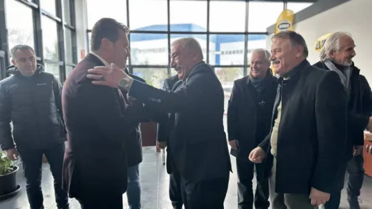 Bora Balcıoğlu, Ayfar Otomotiv İşçileriyle Buluştu 