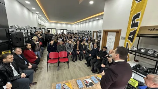 Bora Balcıoğlu, Ayfar Otomotiv İşçileriyle Buluştu 