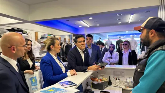 Buğra Kavuncu Silivri'de ziyaretlerde bulundu