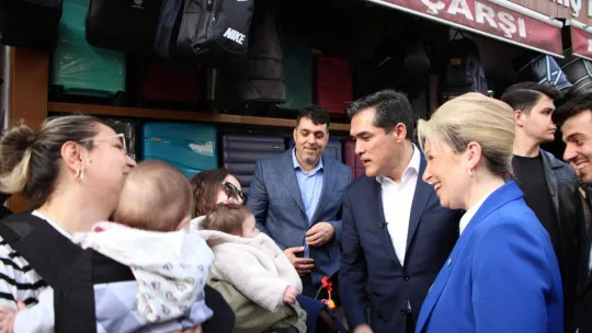 Buğra Kavuncu Silivri'de ziyaretlerde bulundu