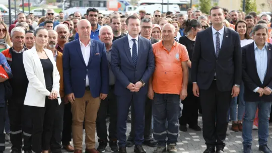 Başkan Bora Balcıoğlu, Belediye Personeliyle Buluştu