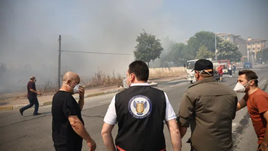 Silivri'de 11 Farklı Noktada, Aynı Anda Çıkan Yangınlar Kısa Sürede Kontrol Altına Alındı